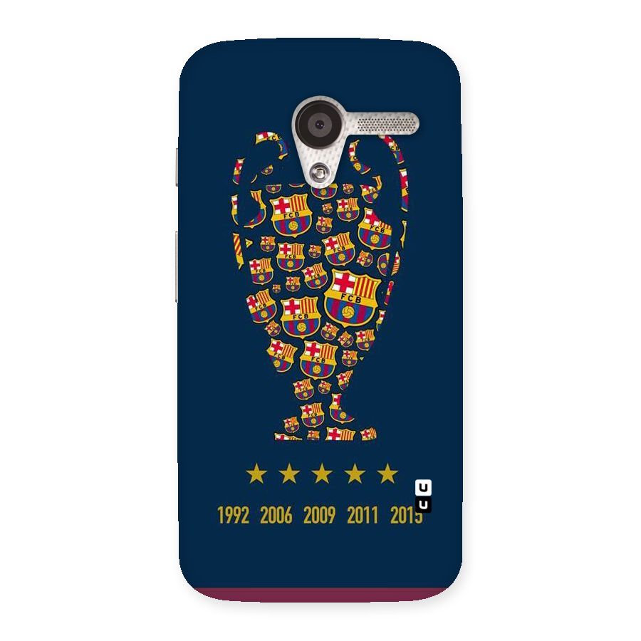Trophy Team Back Case for Moto X