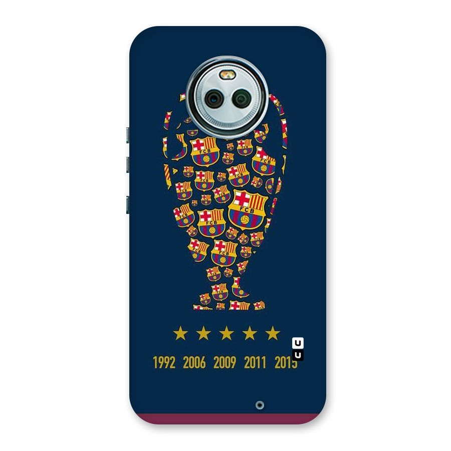 Trophy Team Back Case for Moto X4