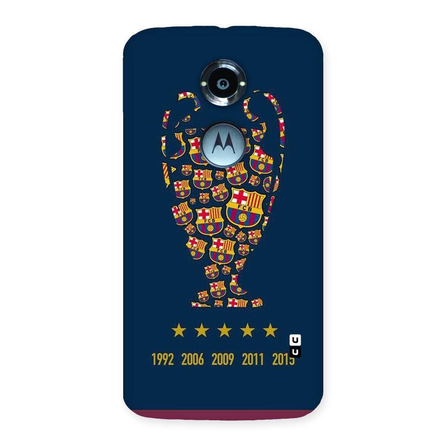 Trophy Team Back Case for Moto X 2nd Gen