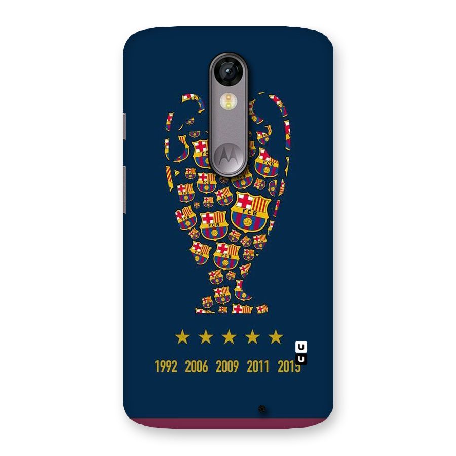 Trophy Team Back Case for Moto X Force