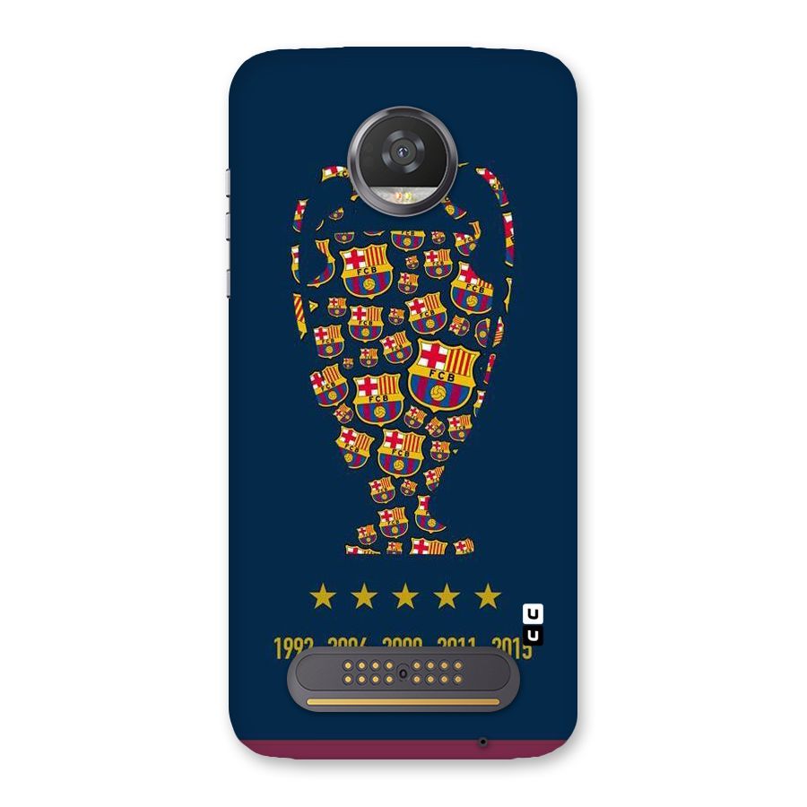Trophy Team Back Case for Moto Z2 Play