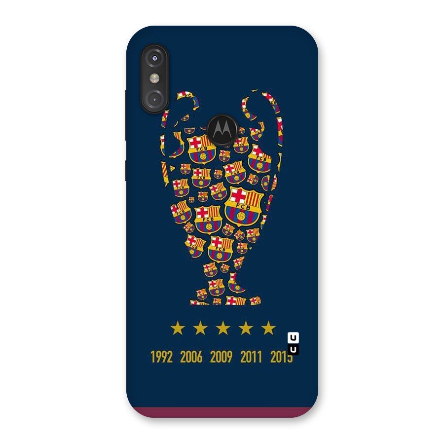 Trophy Team Back Case for Motorola One Power