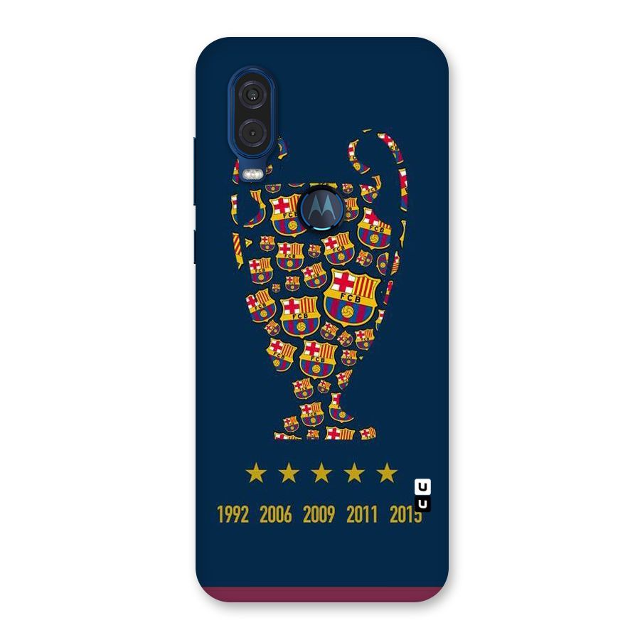 Trophy Team Back Case for Motorola One Vision