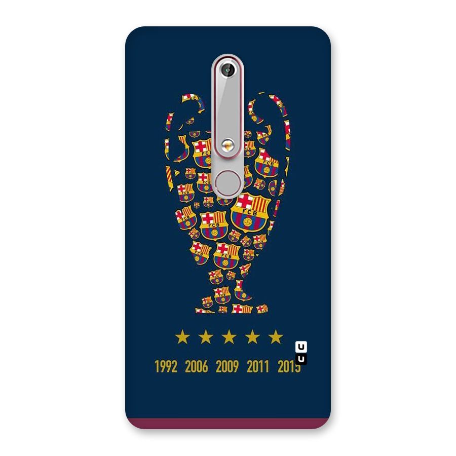 Trophy Team Back Case for Nokia 6.1