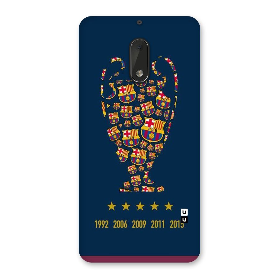 Trophy Team Back Case for Nokia 6