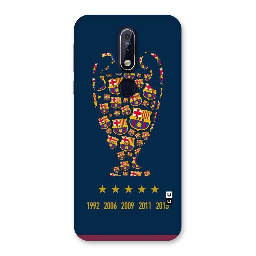Trophy Team Back Case for Nokia 7.1