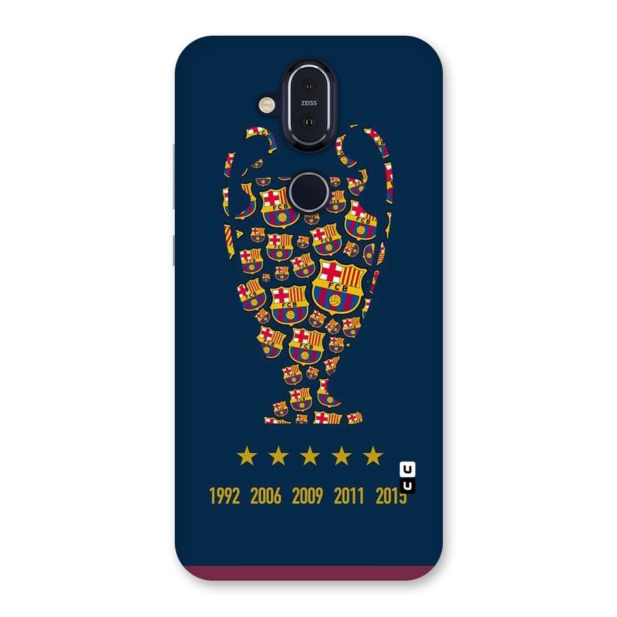 Trophy Team Back Case for Nokia 8.1