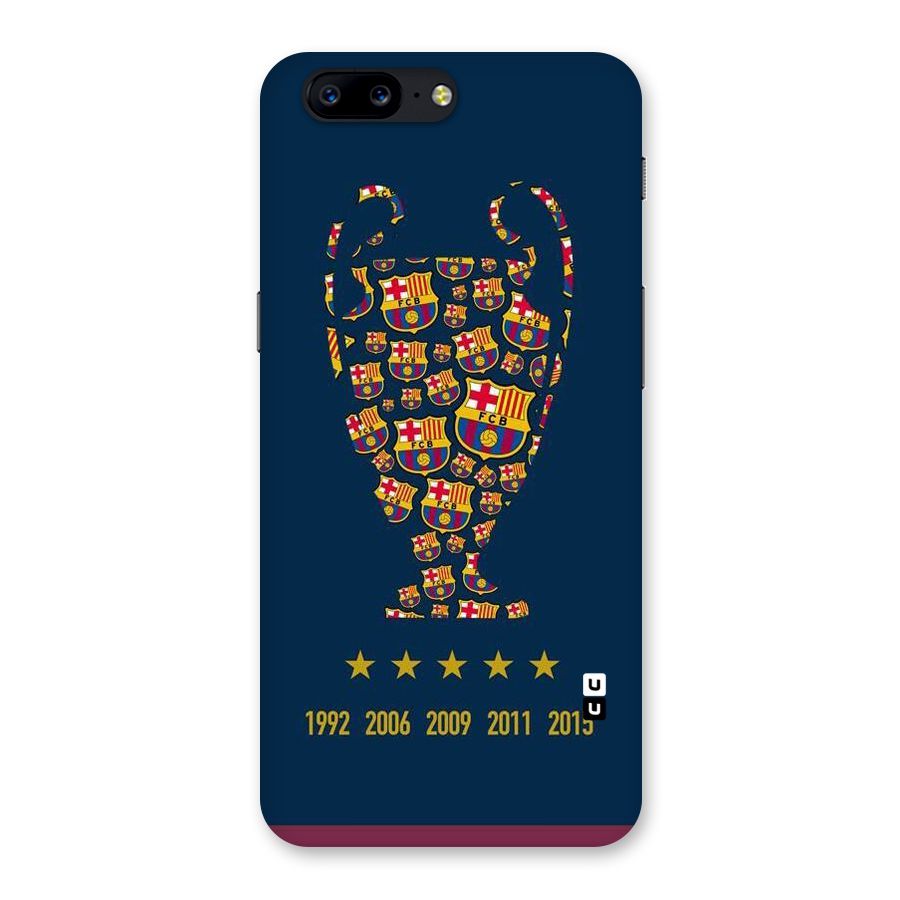 Trophy Team Back Case for OnePlus 5