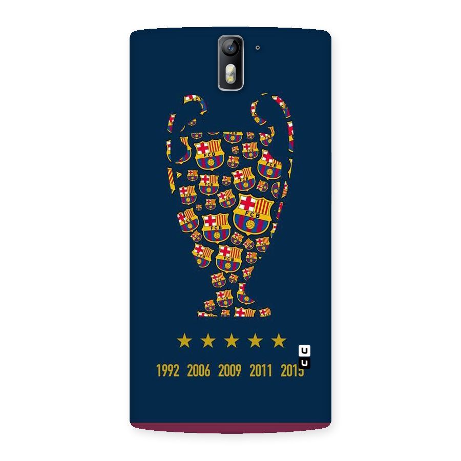 Trophy Team Back Case for One Plus One