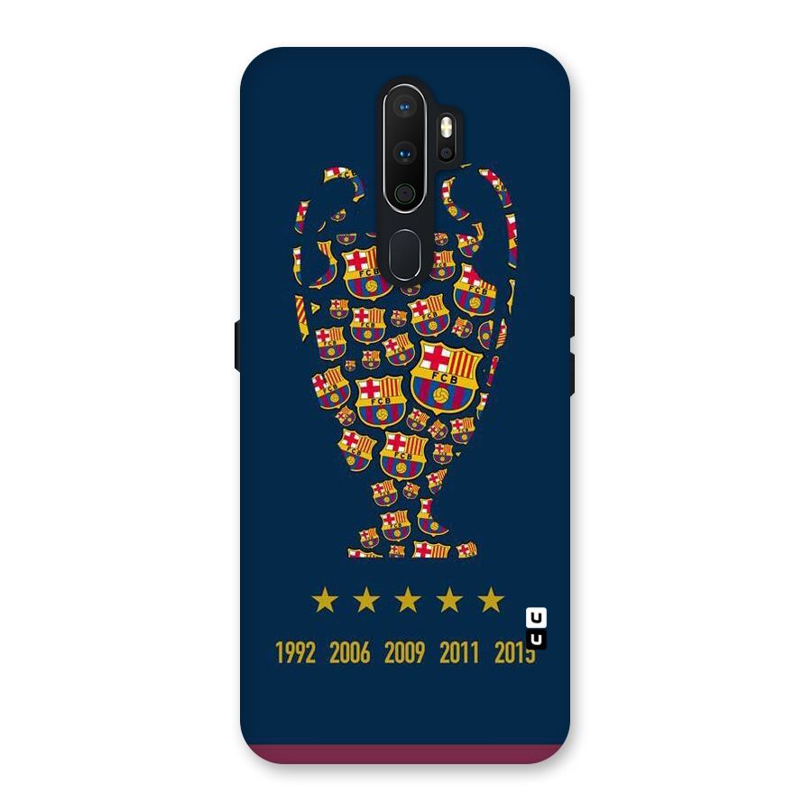 Trophy Team Back Case for Oppo A5 (2020)