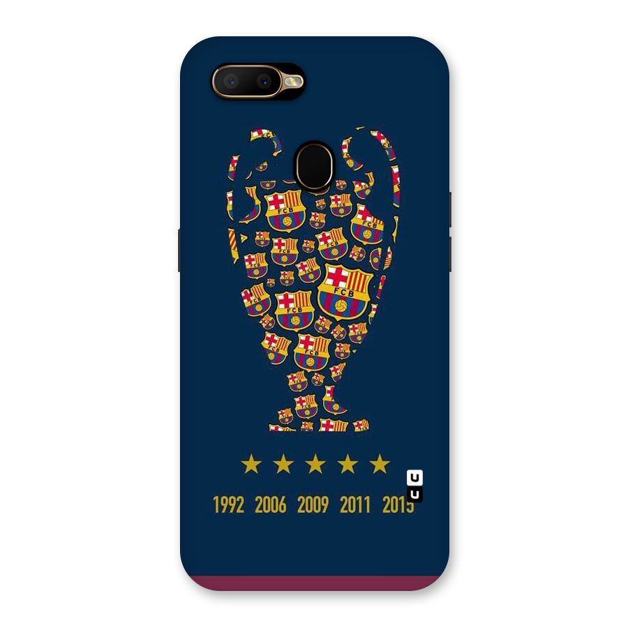 Trophy Team Back Case for Oppo A5s