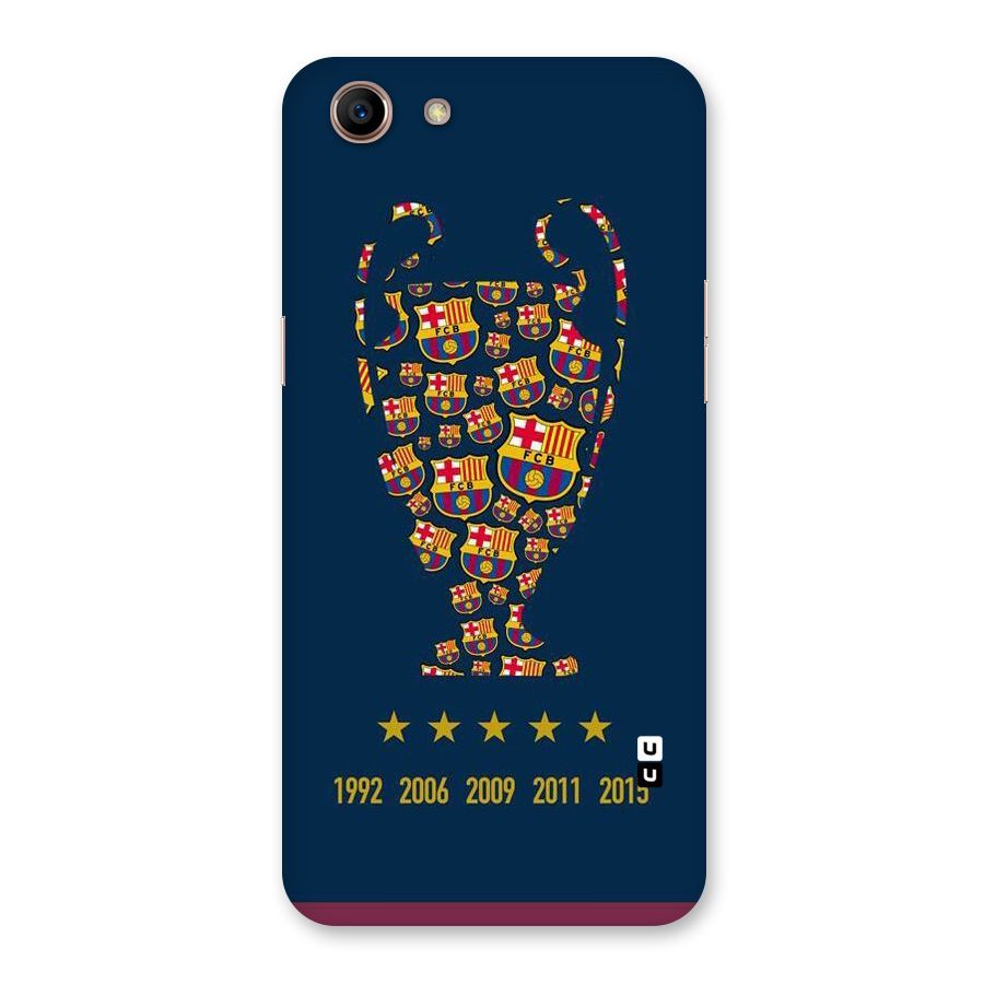 Trophy Team Back Case for Oppo A83 (2018)
