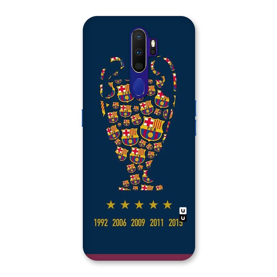 Trophy Team Back Case for Oppo A9 (2020)