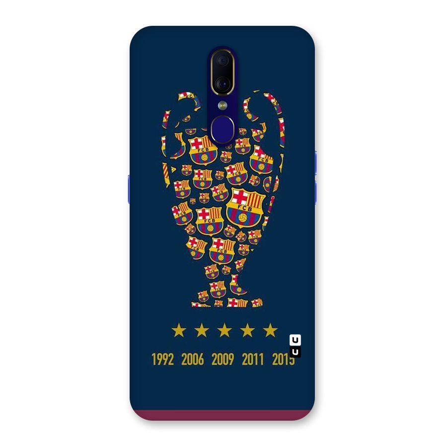Trophy Team Back Case for Oppo F11