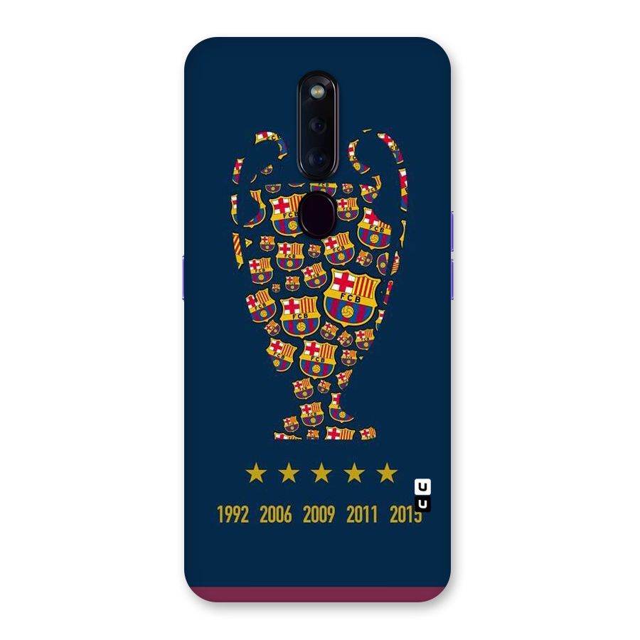 Trophy Team Back Case for Oppo F11 Pro