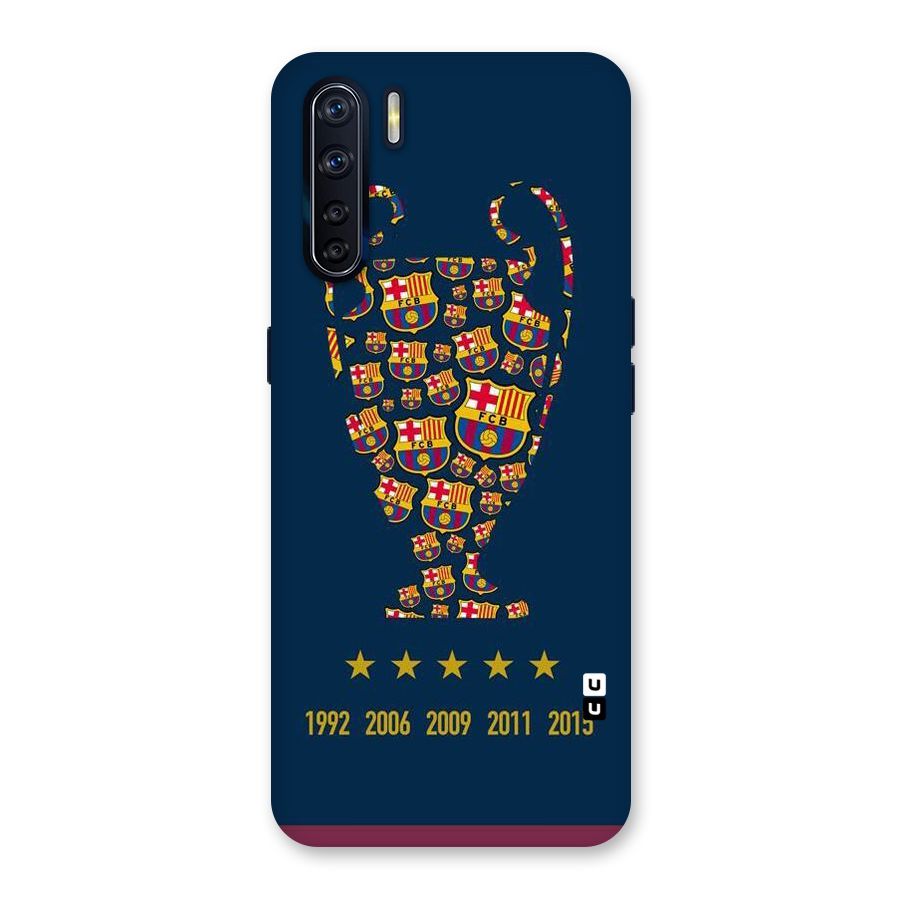 Trophy Team Back Case for Oppo F15