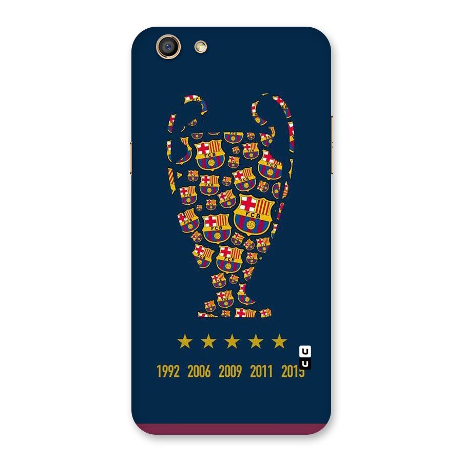 Trophy Team Back Case for Oppo F3