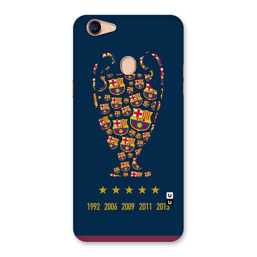 Trophy Team Back Case for Oppo F5