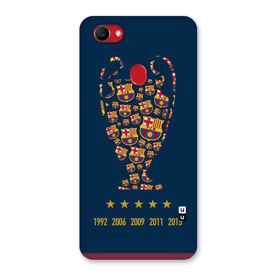 Trophy Team Back Case for Oppo F7