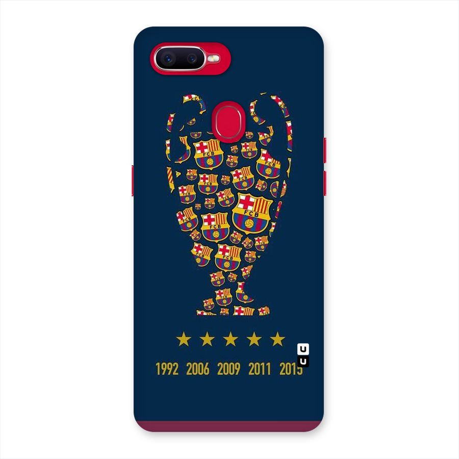 Trophy Team Back Case for Oppo F9 Pro