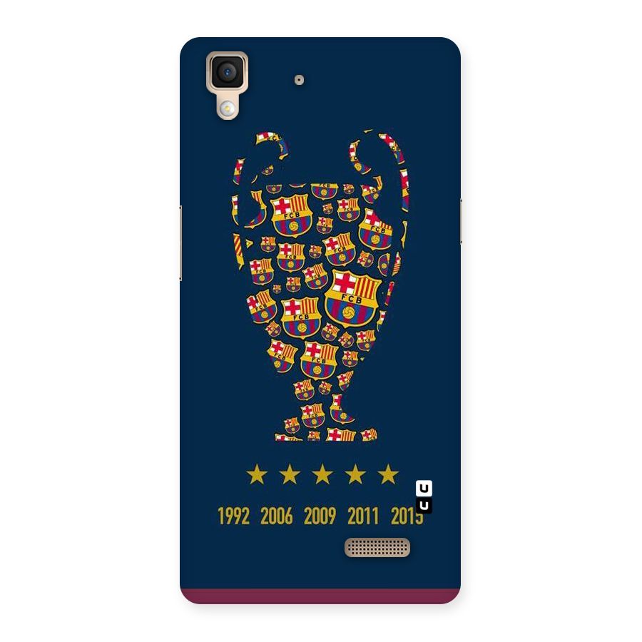 Trophy Team Back Case for Oppo R7