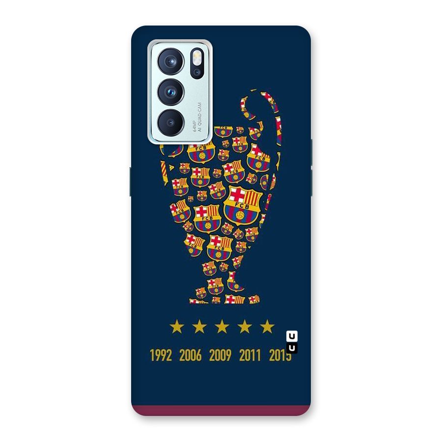 Trophy Team Back Case for Oppo Reno6 Pro 5G