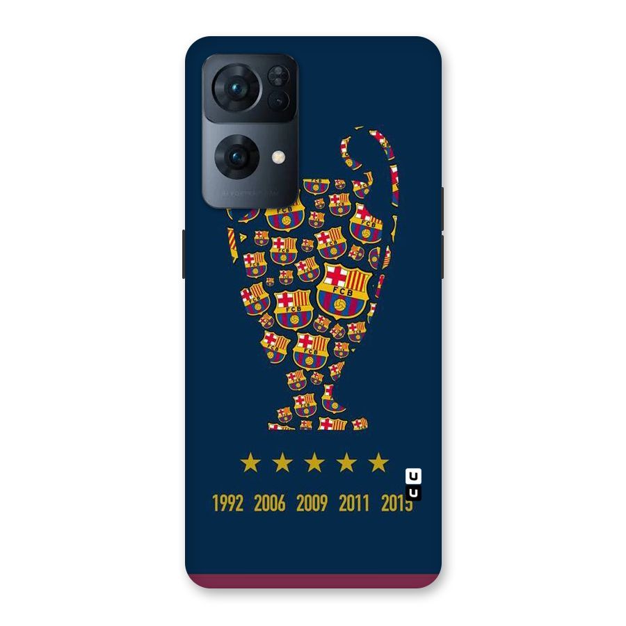 Trophy Team Back Case for Oppo Reno7 Pro 5G