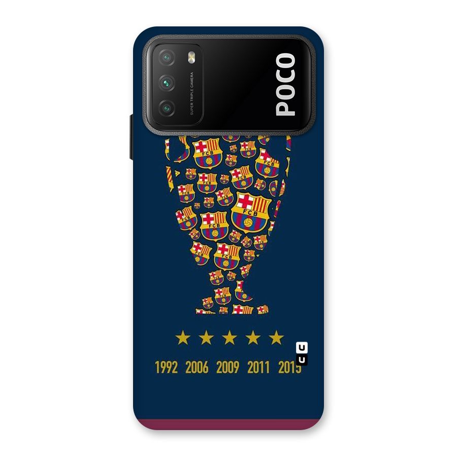 Trophy Team Back Case for Poco M3