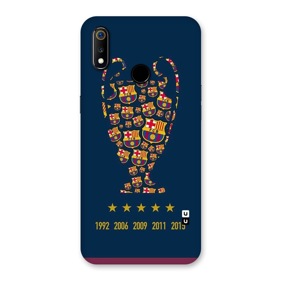 Trophy Team Back Case for Realme 3