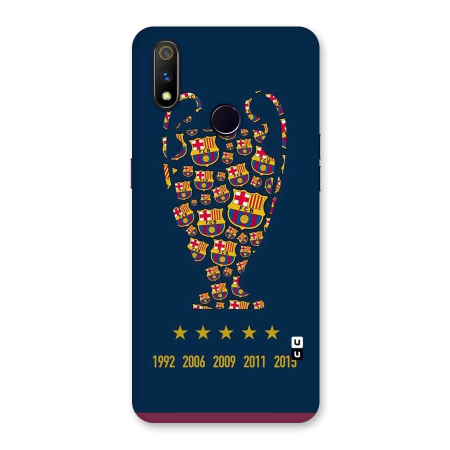 Trophy Team Back Case for Realme 3 Pro