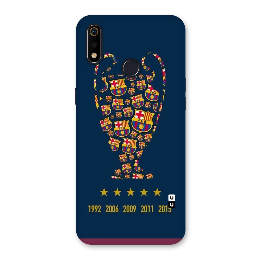 Trophy Team Back Case for Realme 3i
