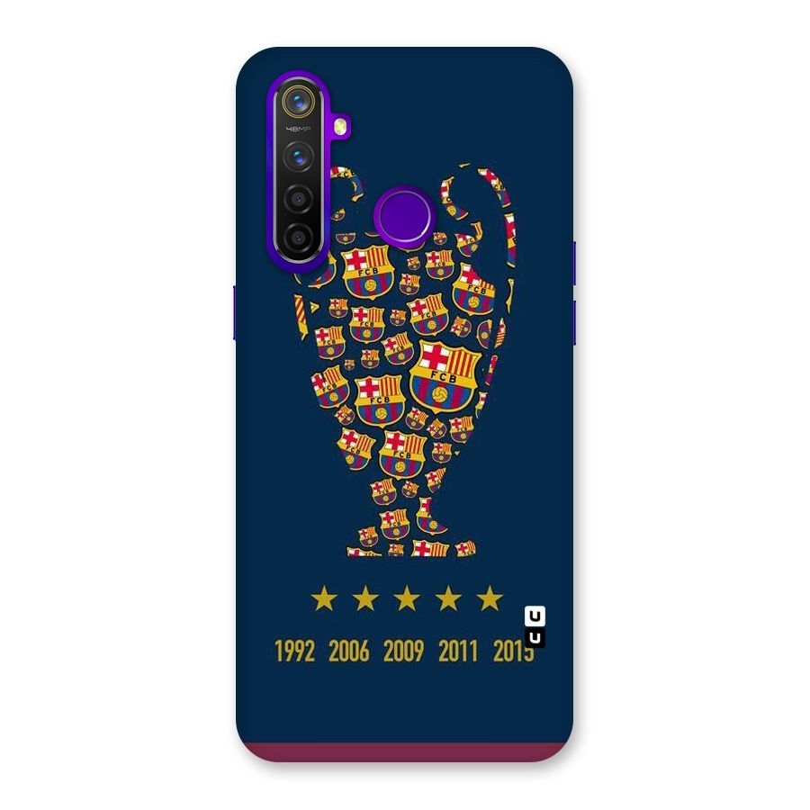 Trophy Team Back Case for Realme 5 Pro