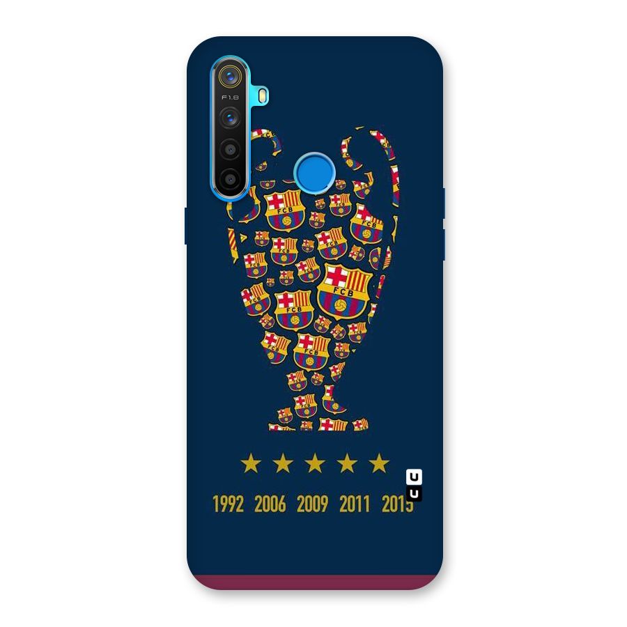 Trophy Team Back Case for Realme 5s