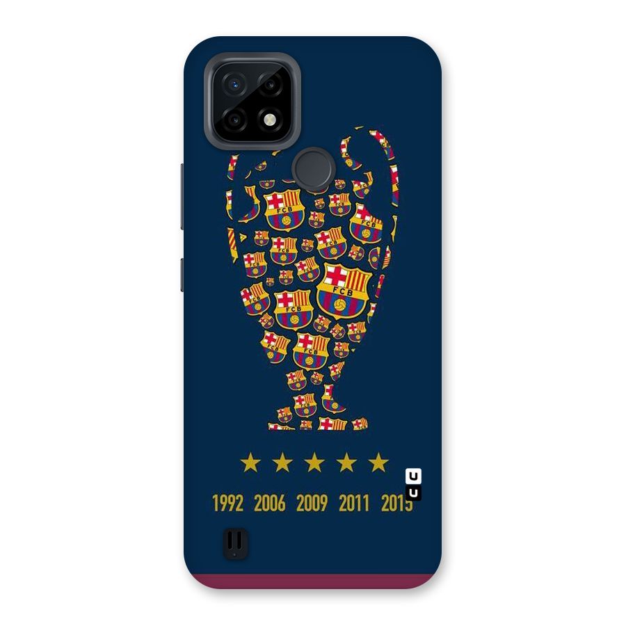 Trophy Team Back Case for Realme C21