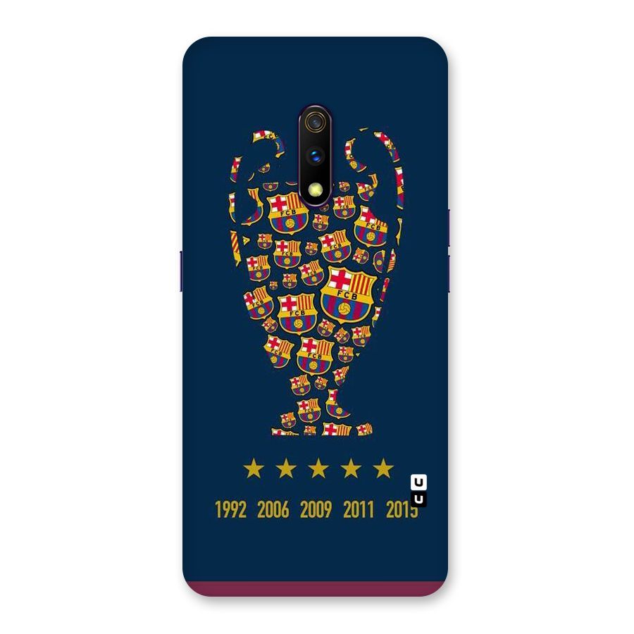 Trophy Team Back Case for Realme X