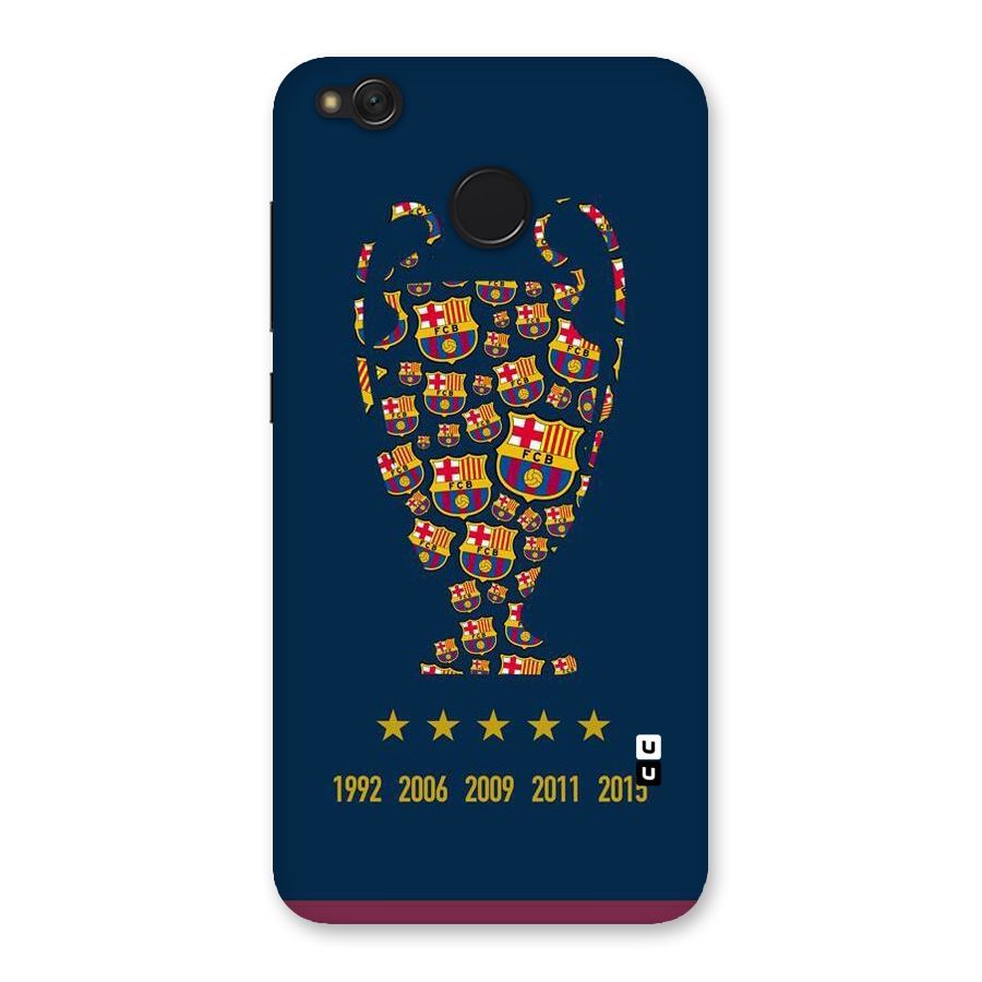 Trophy Team Back Case for Redmi 4