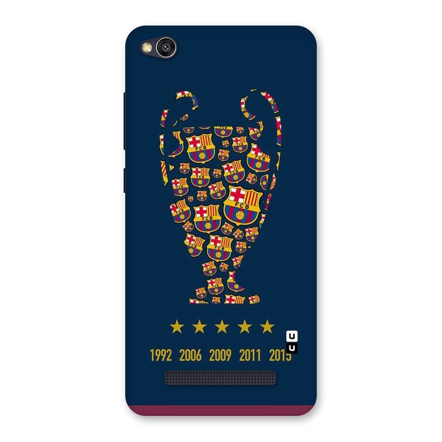 Trophy Team Back Case for Redmi 4A