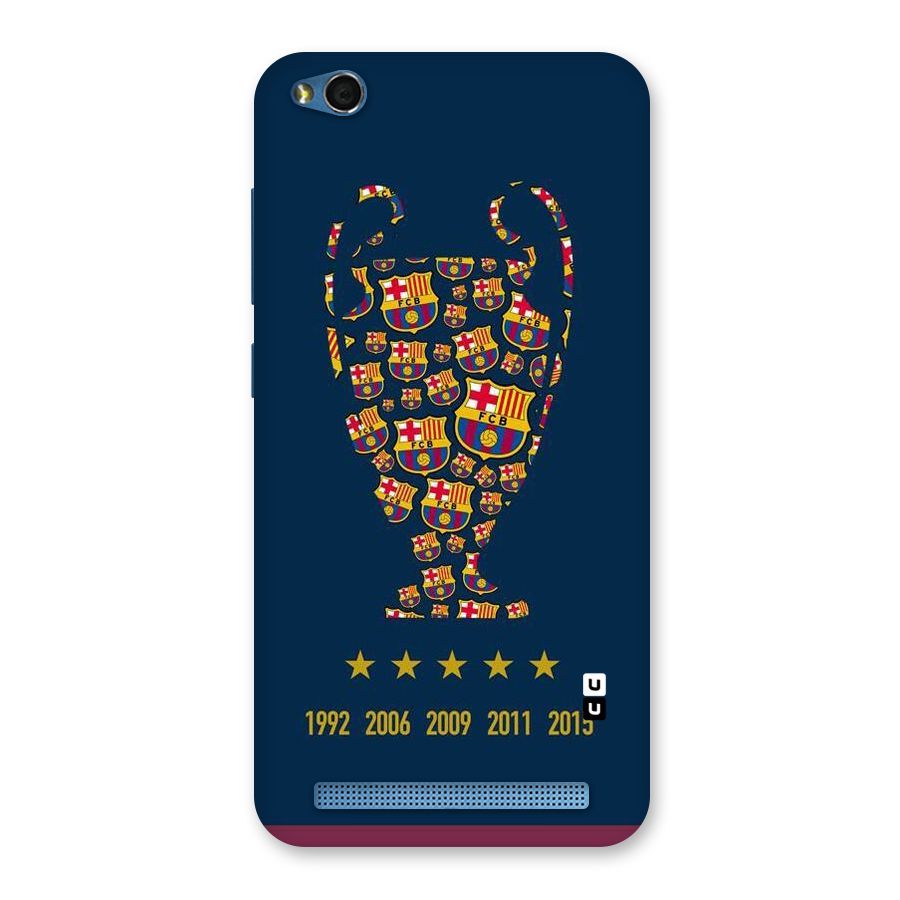 Trophy Team Back Case for Redmi 5A
