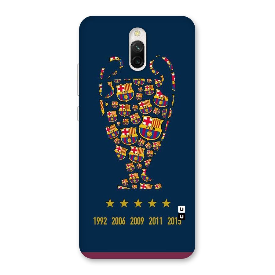 Trophy Team Back Case for Redmi 8A Dual