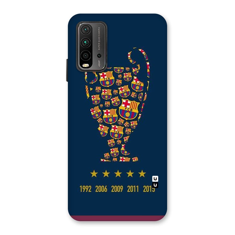 Trophy Team Back Case for Redmi 9 Power