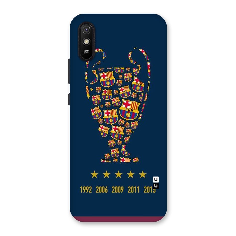 Trophy Team Back Case for Redmi 9i