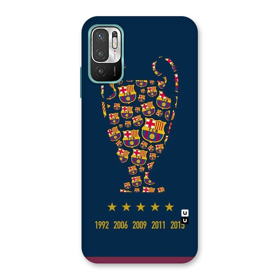 Trophy Team Back Case for Redmi Note 10T 5G