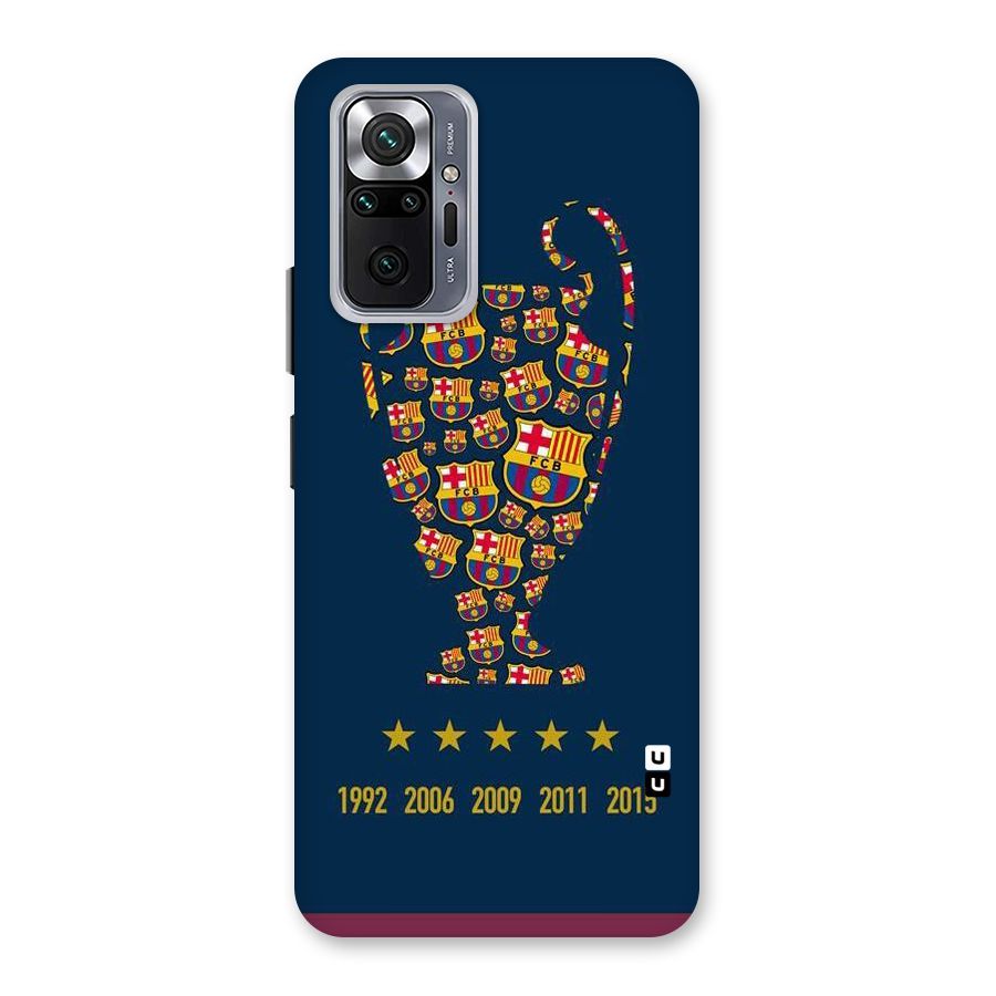 Trophy Team Back Case for Redmi Note 10 Pro