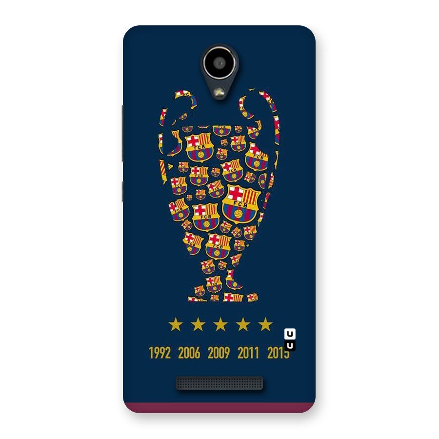 Trophy Team Back Case for Redmi Note 2
