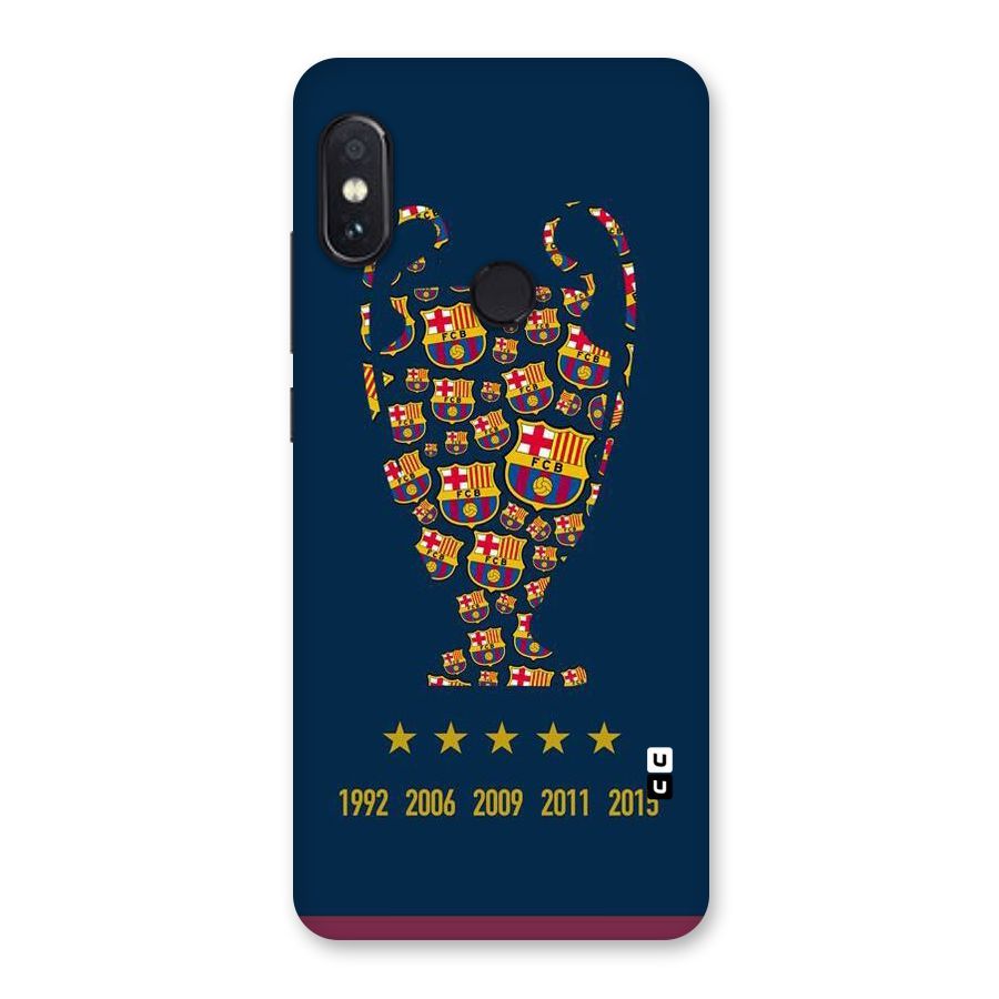 Trophy Team Back Case for Redmi Note 5 Pro