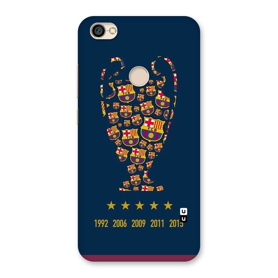 Trophy Team Back Case for Redmi Y1 2017