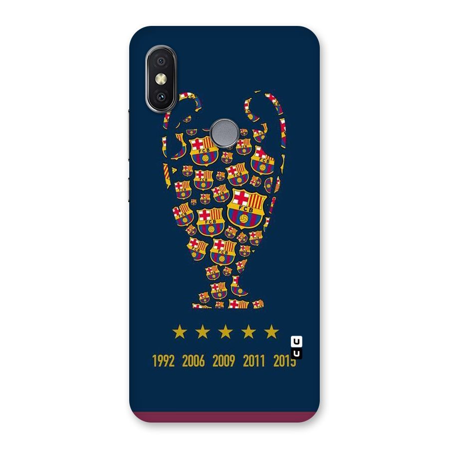 Trophy Team Back Case for Redmi Y2