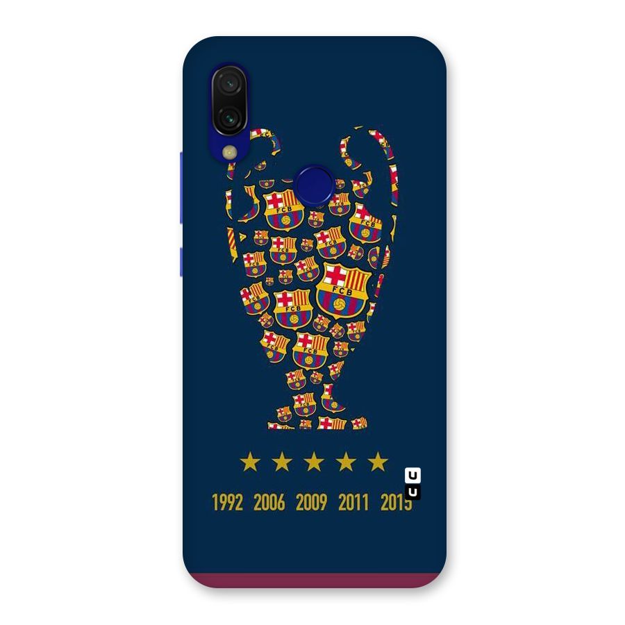 Trophy Team Back Case for Redmi Y3