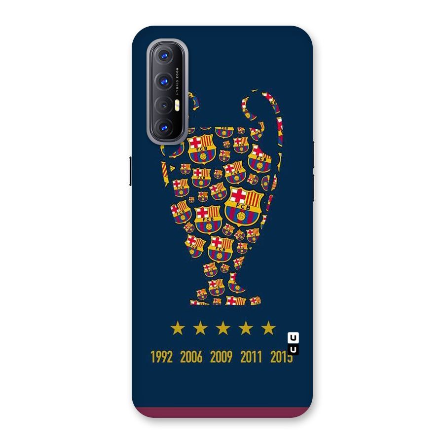 Trophy Team Back Case for Reno3 Pro