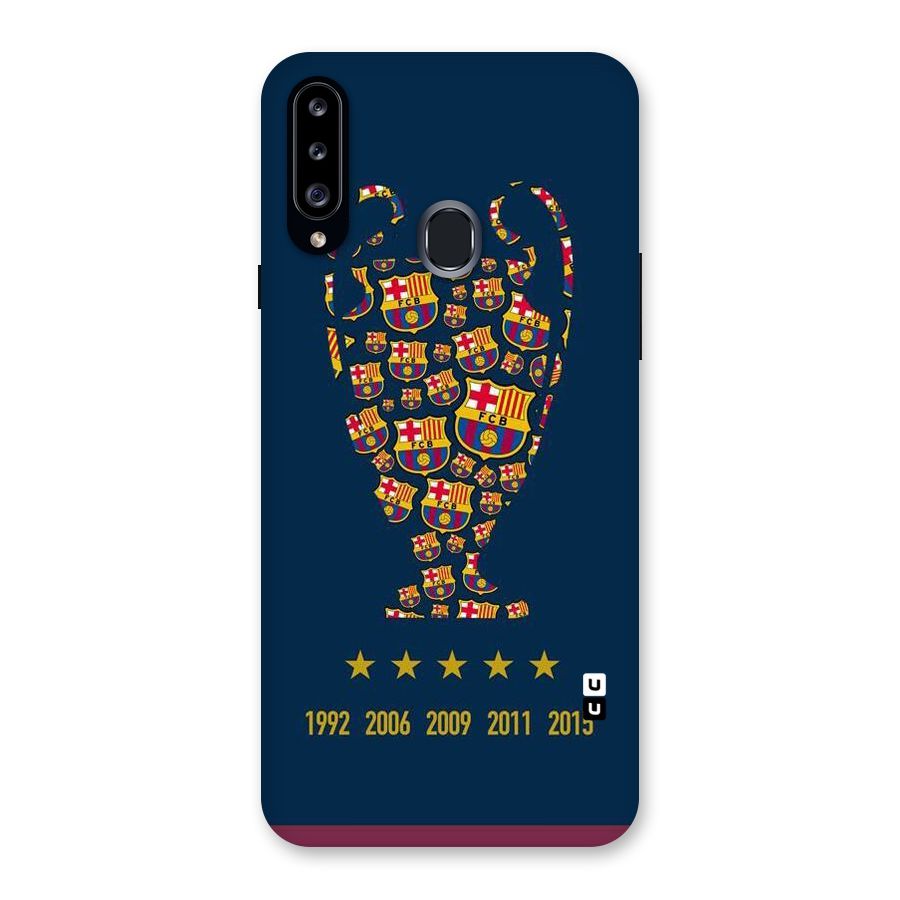Trophy Team Back Case for Samsung Galaxy A20s